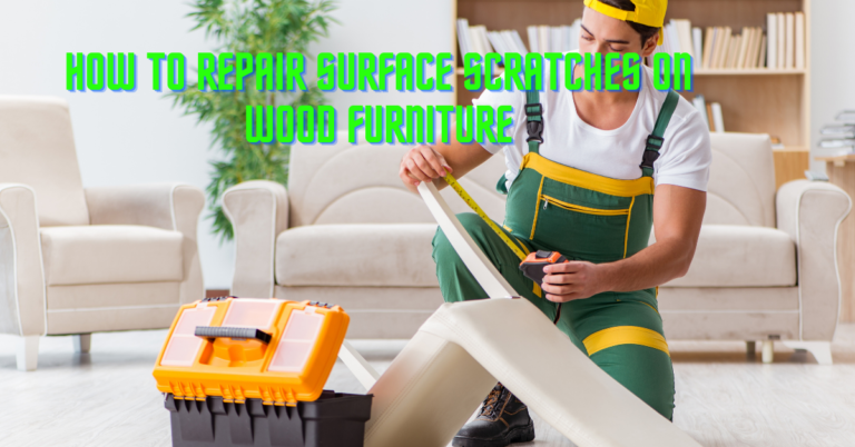 How To Repair Surface Scratches On Wood Furniture